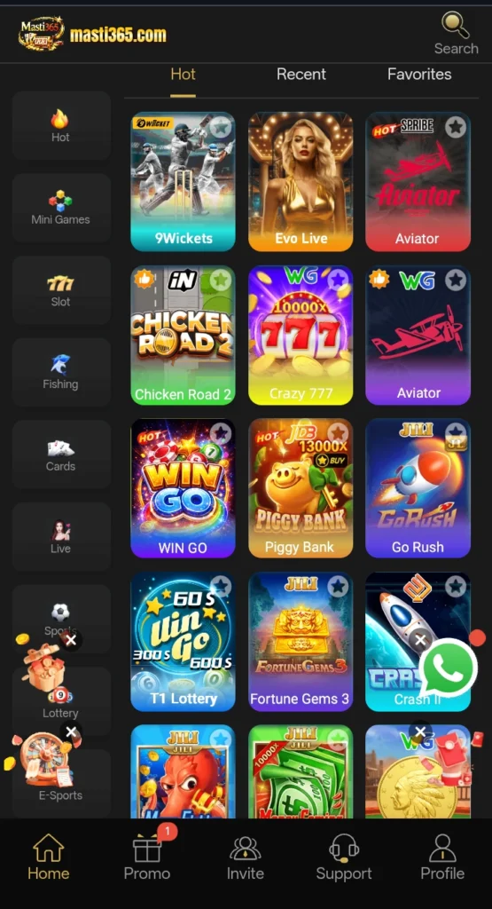 Masti365 Game Download (Best Earning App) For Android 2026 9 2
